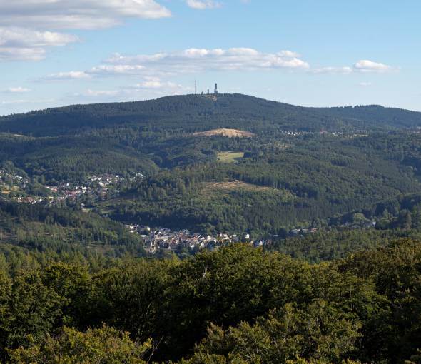 Großer Feldberg im Taunus von der Nordseite