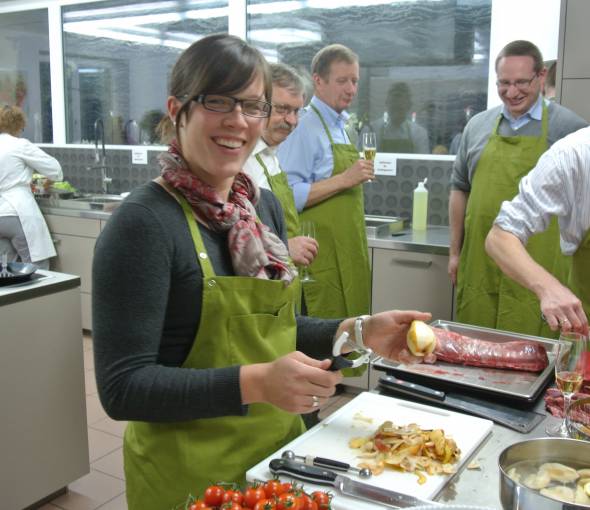 Kochgruppe im TaunusTagungsHotel